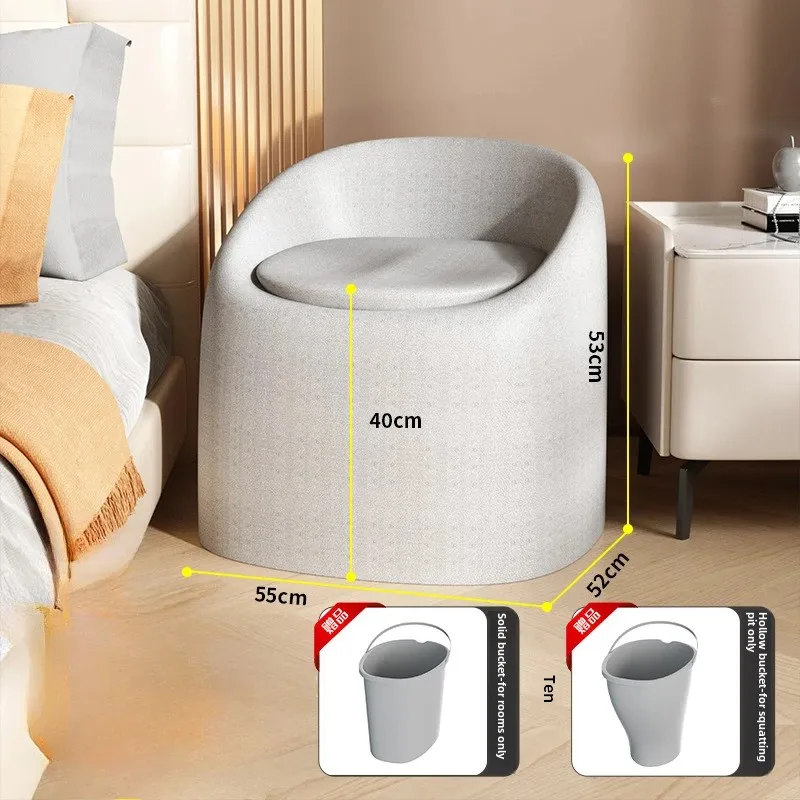 EPP Multifunctional Toilet Stool Thickened Portable Bathroom Stool for Kids and Adults Eco-Friendly