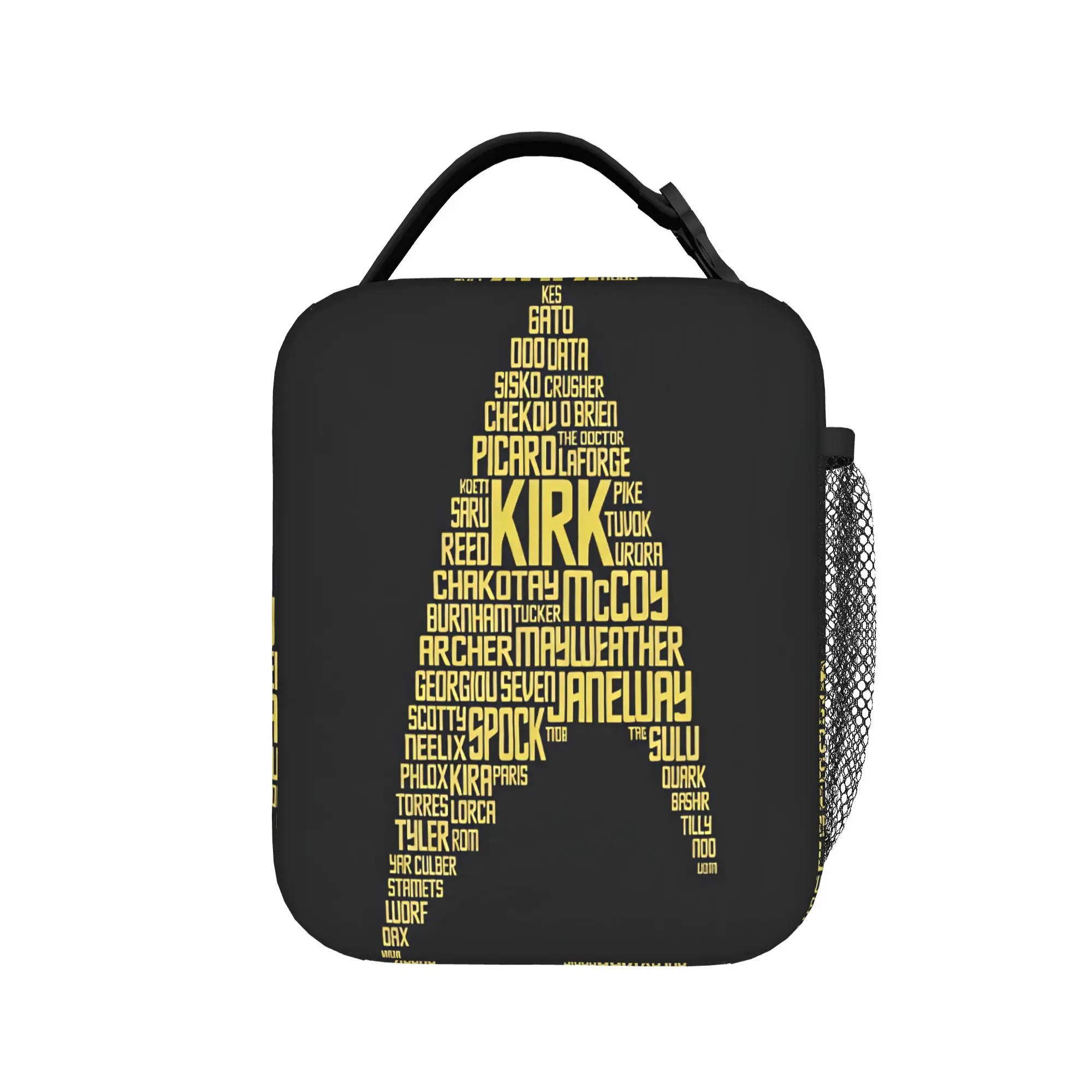 S-Star T-Trek Ship Movie  Lunch Bag For Child  Print Lunch Box Leisure Travel Cooler Bag Portable Oxford Thermal Lunch Bags