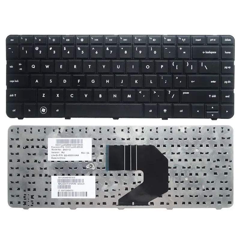 RU/SP/FR/GR Laptop Keyboard For HP G4- 1017 1302 1000-1118TX 1327TU 1415 1309 1306 1B01 G4-1000 G6 CQ57 450 430 431 435 436