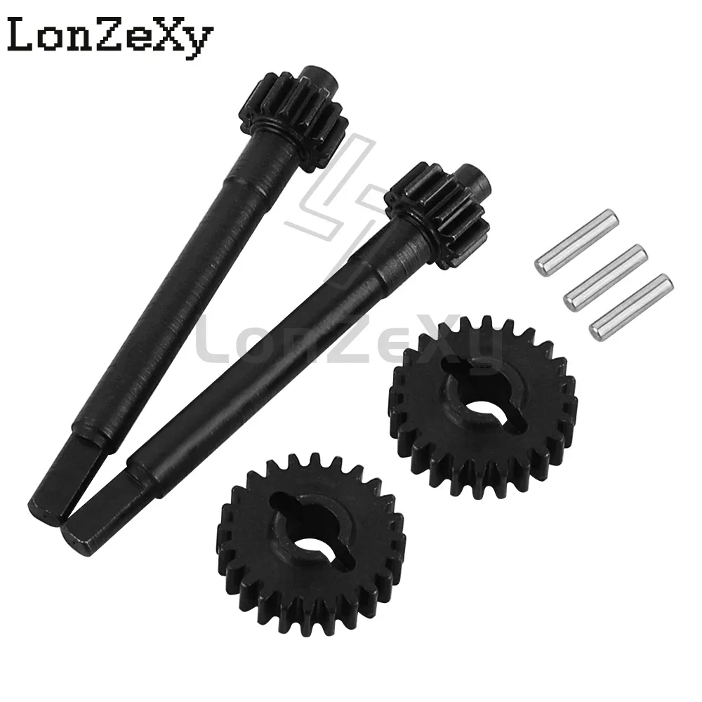 Metal Steel Rear Axle Length Extended CVD Drive Shaft Kit for 1/18 Redcat Ascent18 Ascent-18 RC Crawler Car Accessories