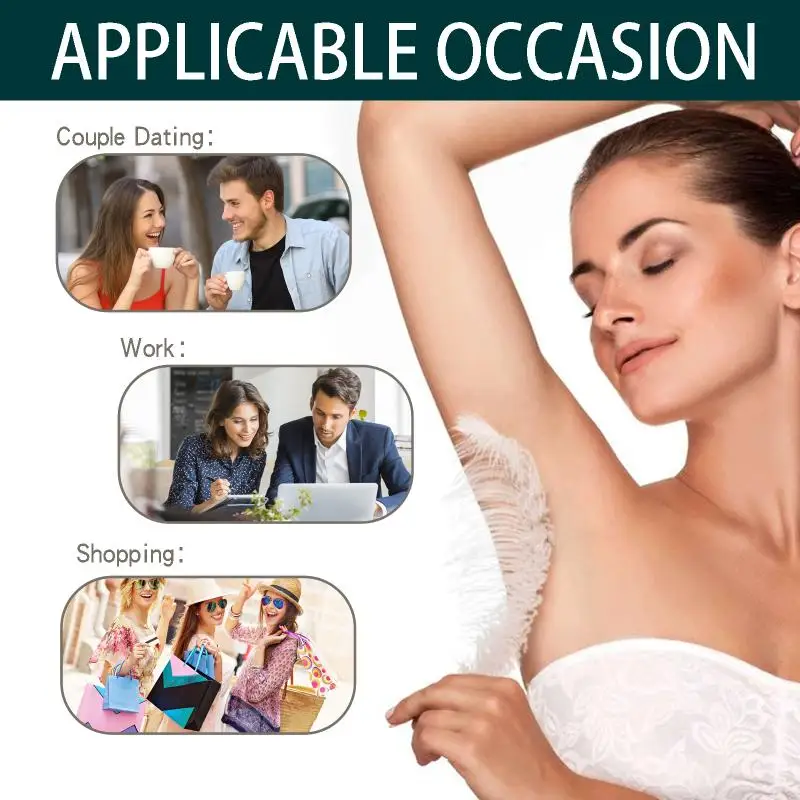 

OceAura Deodorant Wipes for Women Underarm Odor Removal Refreshing Armpit Care