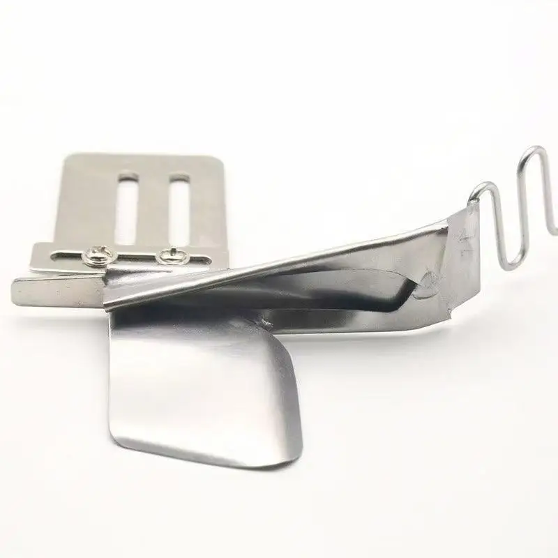 18 مللي متر 22 مللي متر 25 مللي متر ماكينة خياطة هيمينغ جهاز مزدوج أضعاف التحيز ملزمة أربعة أضعاف سحب أنبوب للصناعة المنزلية #4