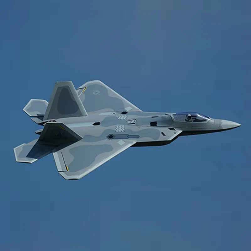 XFly Twin 40mm F-22 Raptor electric Culvert aircraft fixed wing model outdoor assembly foam RC toy PNP version