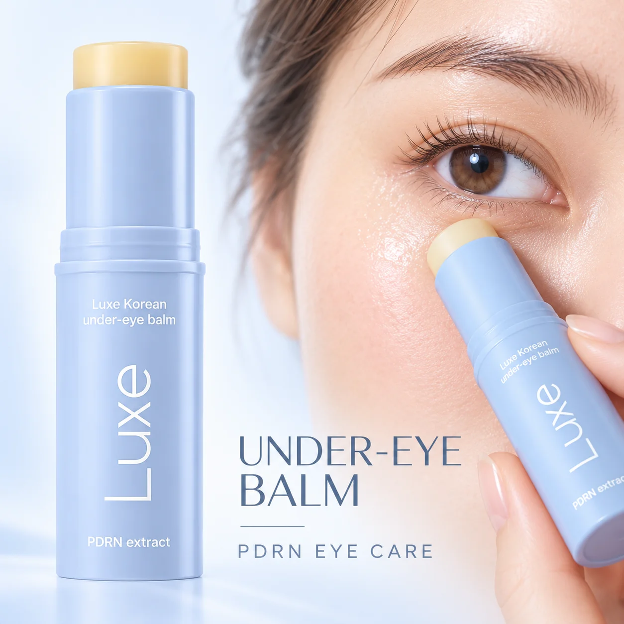 Luxe Under Eye Balm Eye Moisturizer Stick Hydrating & Nourishing Eye Balm Soothe Dry Skin Around Eyes LongLasting Nourishing