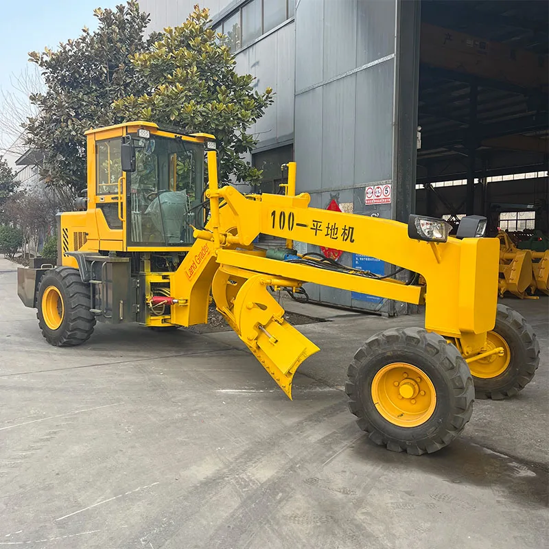 CIF Prezzo Macchinari stradali 100HP Mini Livellatore 5Ton Potenza Nuovo tipo Attrezzatura compatta per la costruzione stradale