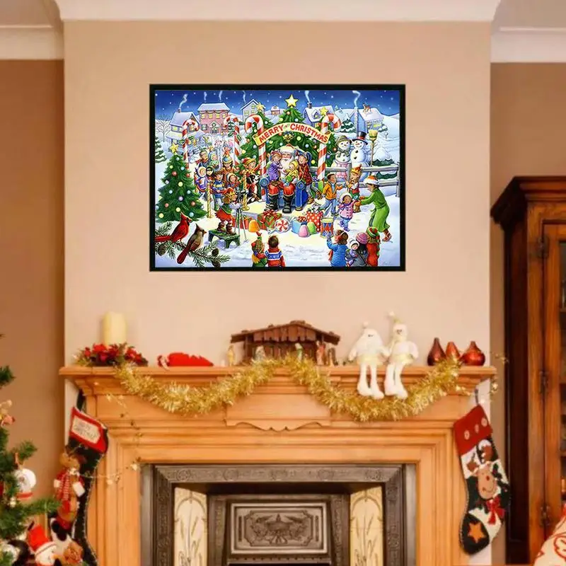 Christmas Puzzles 1008 Pieces Innovative 2024 Advent Calendar Christmas Advent Calendar Puzzle Novel Holiday Puzzles Christmas