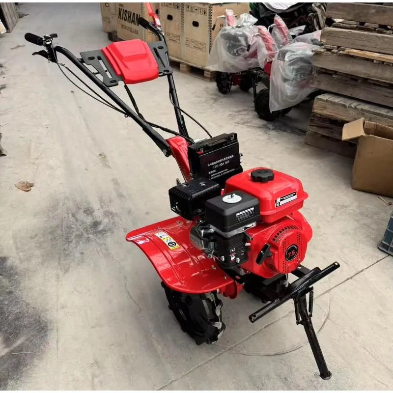 

Сельскохозяйственная техника Мини-наземный бензин 7HP Садовый трактор Бытовой мощный фермер
