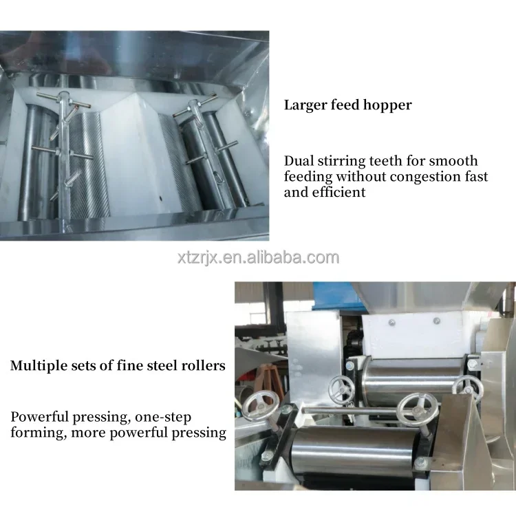Electric Automatic Pasta & Noodle Maker Machine Fresh Vegetable Grain Product & Noodle Maker with Motor Flour-Based Ingredients