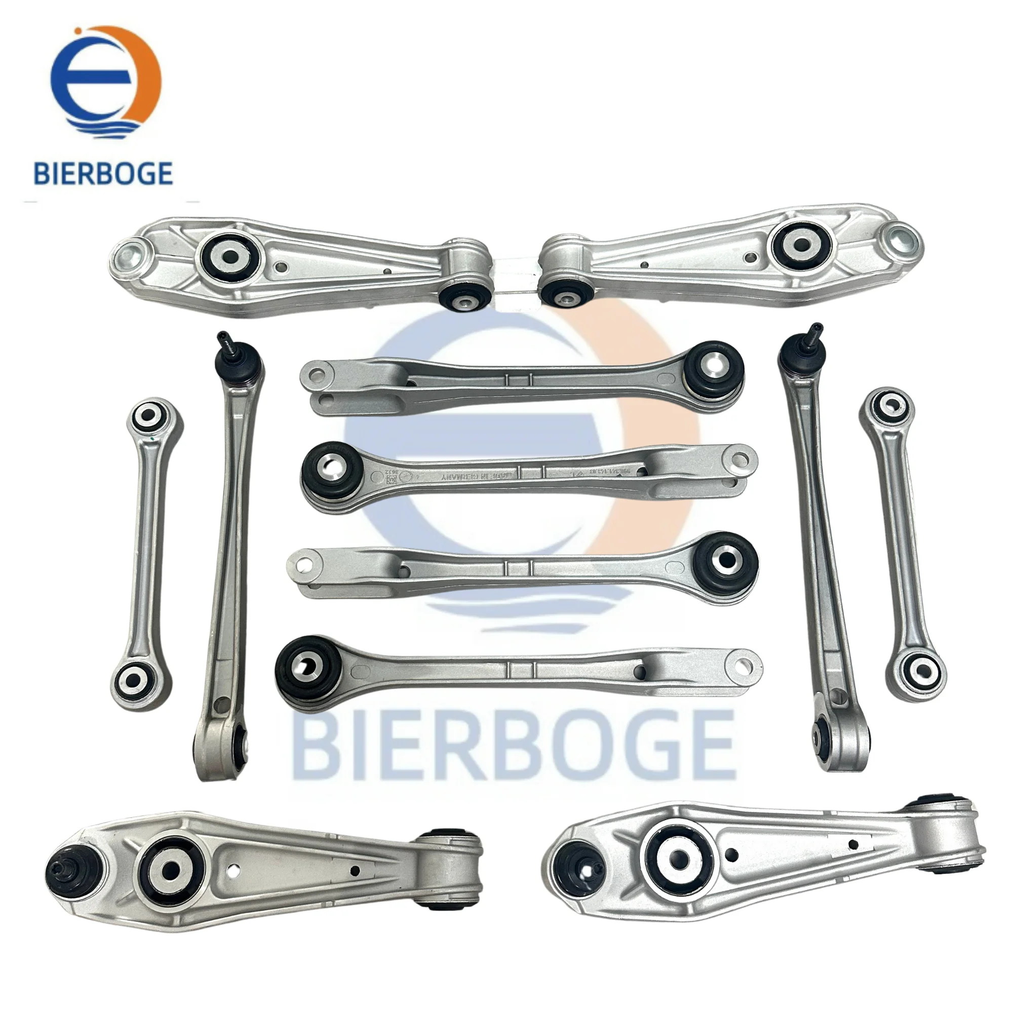 Suitable for  996/997/986/911 Cayman/Boxster, a set of front and rear control arms. Forged products with high quality.