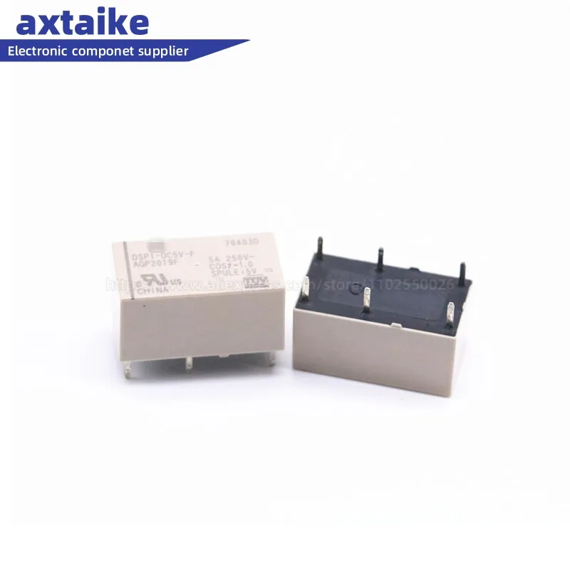 DSP1-DC5V-F 250 AGP2019F AGP2013F AGP2014F 6Pin 5A V DSP1 Power Relay