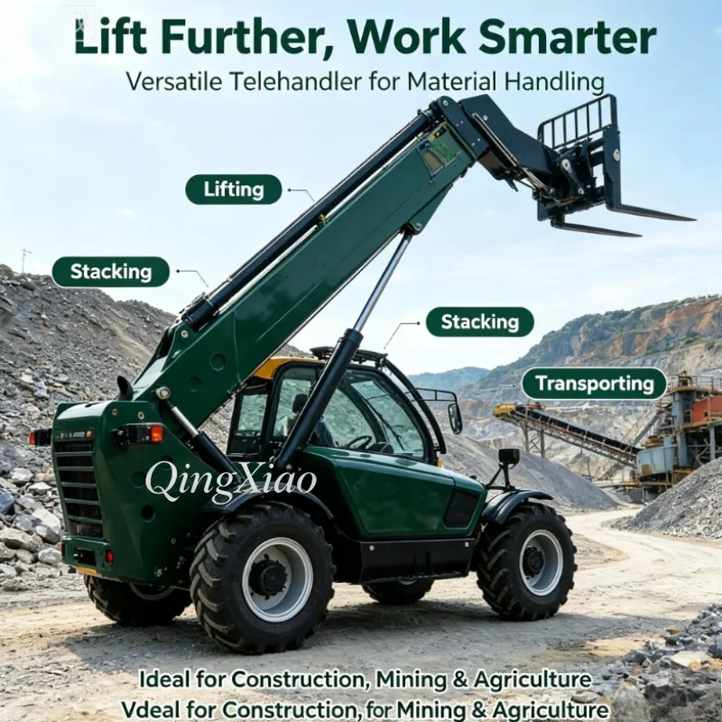 FOB Professional Handling Transportation Telehandler For Building Site Scaffolding Support Source High Performance Hub Customize