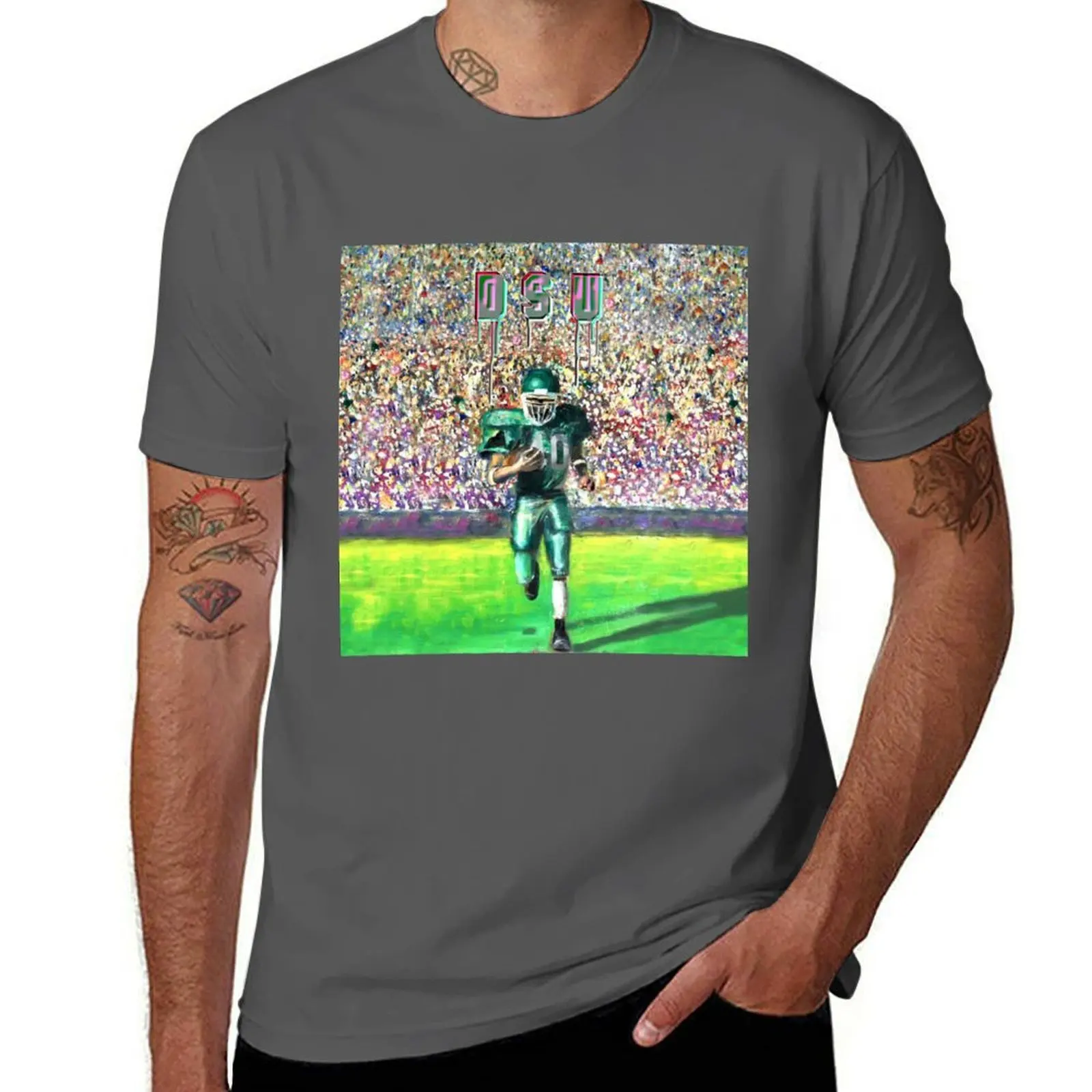(Alex Album Sandy Dsu Art G) T-Shirt Plus Size Gym Sports T-Shirt