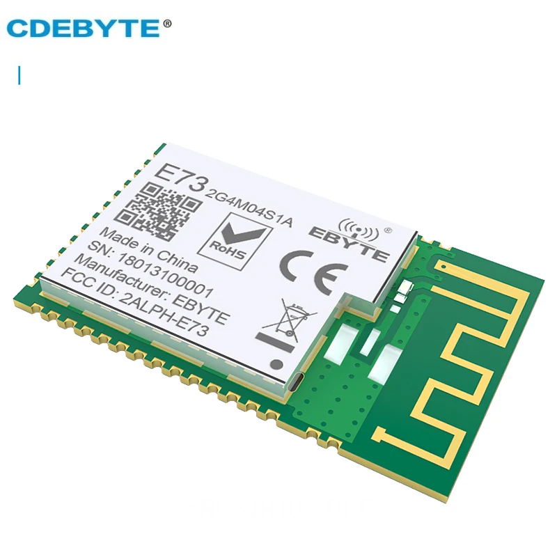 nRF52810 BLE 4.2 BLE5.0 2.4GHz Bluetooth Module Micro-size Wireless Transceiver Module CDEBYTE E73-2G4M04S1A CE RoHS