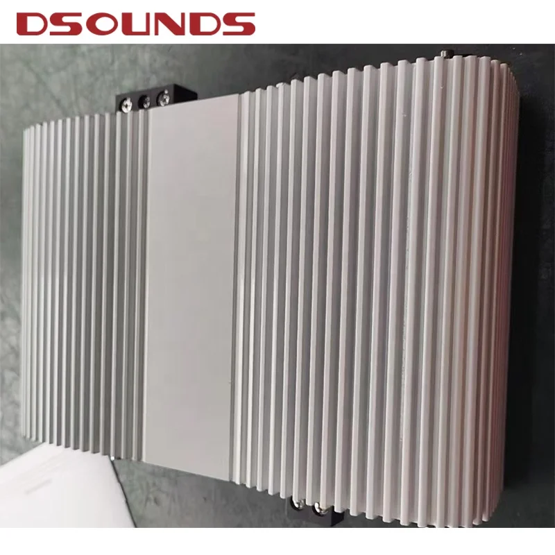 White Panel Car Amplifier Brazilian Style Car Amplifier with Full Range and Mini Volume Mono Block Car Amplifier for Car Audio