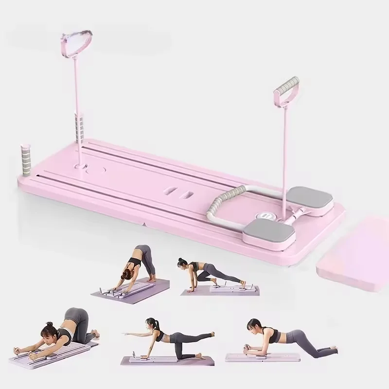 Multifunctional Fitness Board Abdominal Board Push Up Plate Pilates Board Ab Board Reformer Fitness Core Workout Equipment