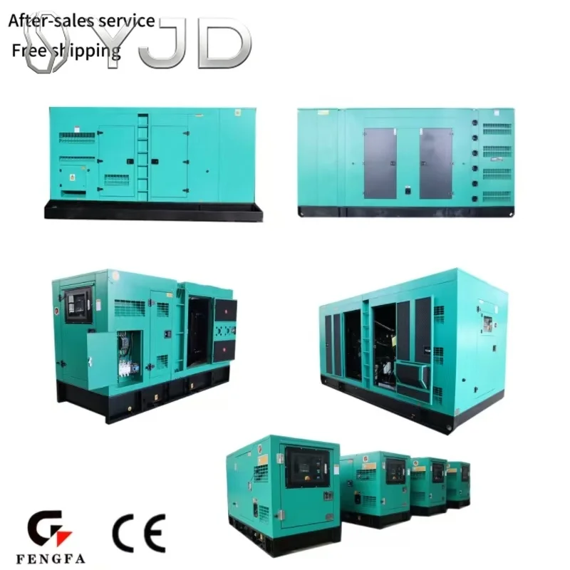 30kw 50kw 60kw 80kw AC Three/single Phase Home Silent Diesel Generator Powered