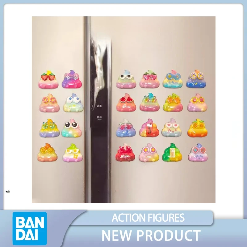 

Kawaii Fridge Magnet Blind Box Glow in The Dark Ornament Q-version Children's Day Gifts Action Figure Model Toys