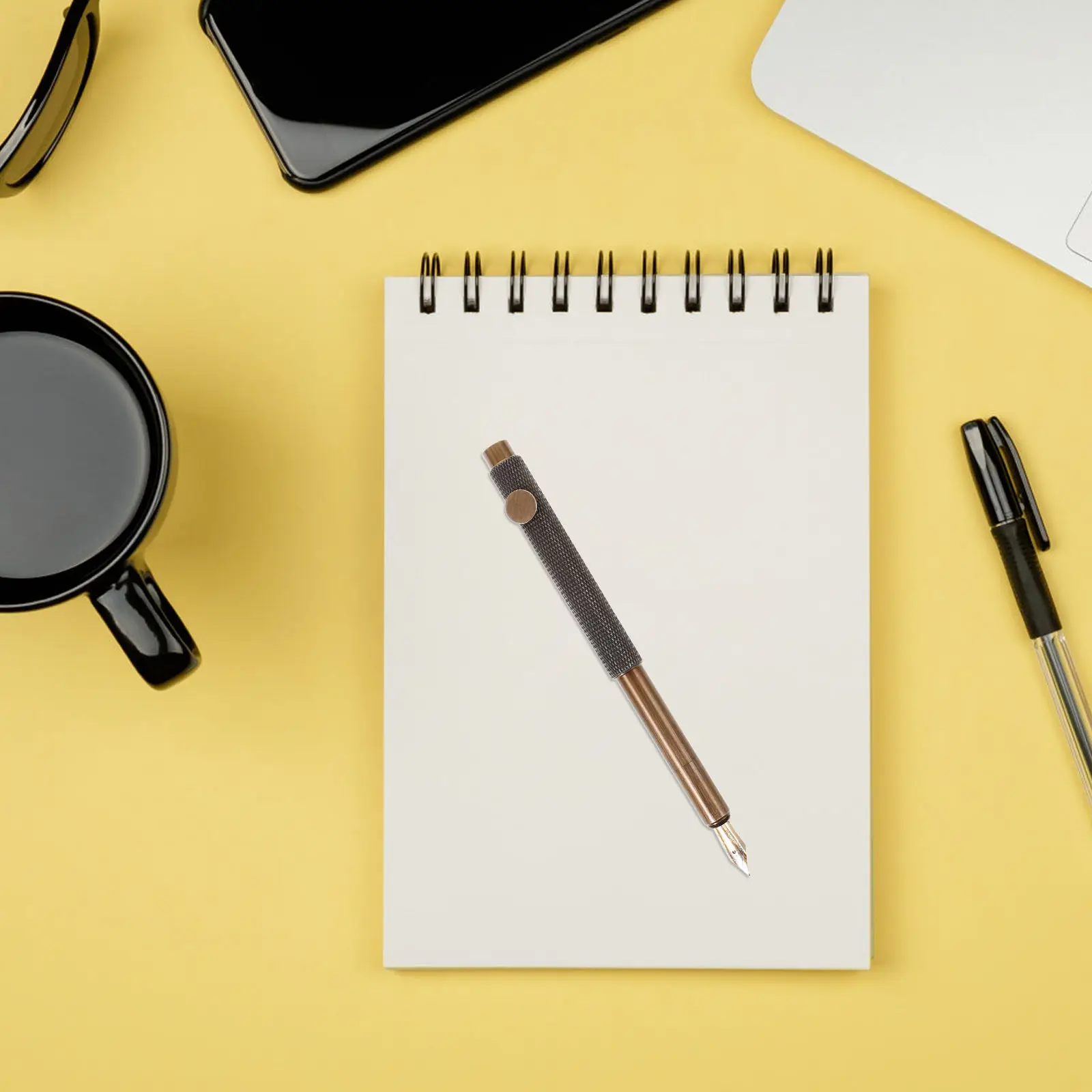 

Vintage Fountain Pen Smooth Writing Office School Stationery Business Signature Fine Tip Portable Travel