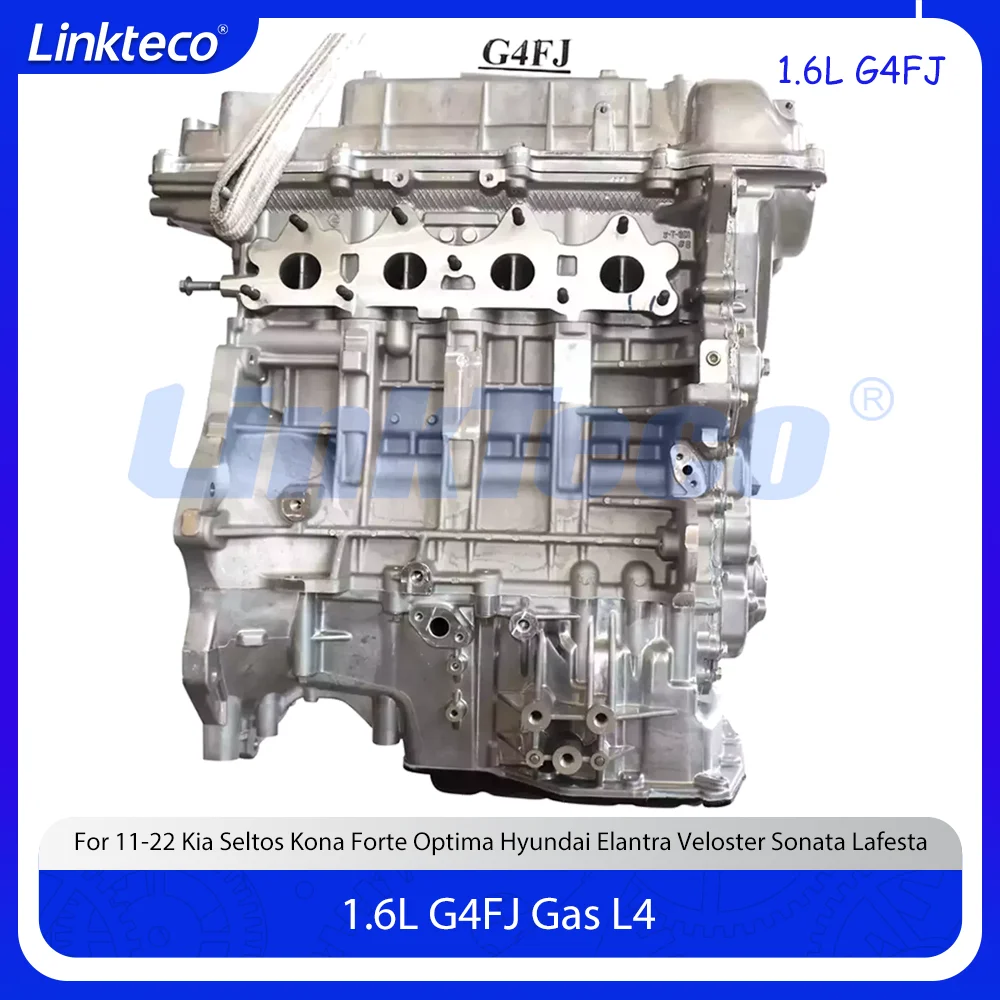 

Engine Long Block Assembly Fit 1.6L G4FJ Gas For 11-22 Kia Seltos Kona Forte Optima Hyundai Elantra Veloster Sonata Lafesta1.6L