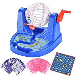 Lottery Machine Board Game Machine Bingo Simulation Lottery Toys Draw Machine Parent-Child Fun Interactive Lottery Board Gifts