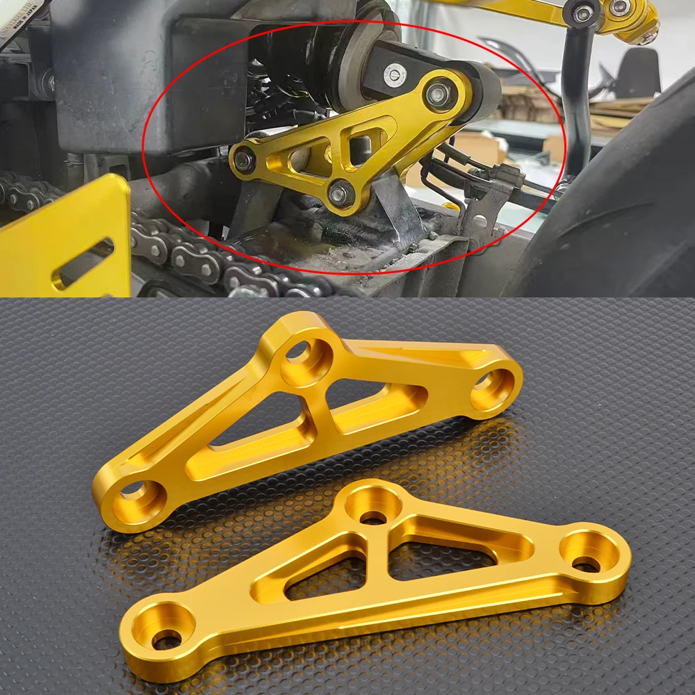 30mm Motorcycle Rear Suspension Shock Absorber Body Seat Lowering Links Kit Linkage For Kawasaki Z900 Z900RS Z1000 2017-2026