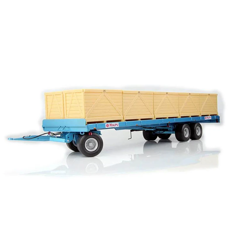 Diecast โลหะผสม1:32 Scale MAUPU PLATEAU โลหะ Trailer พาเลทรถบรรทุกสำหรับผู้ใหญ่คลาสสิกของที่ระลึกเครื่องประดับ