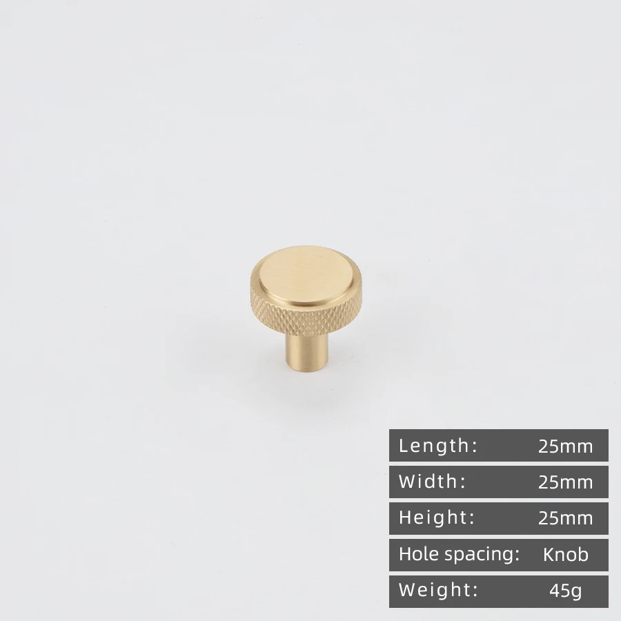 KEDLO Massief messing knoopgreep 500mm lange handgreep keukenkast Europese stijl licht luxe geborsteld messing gouden handgreep