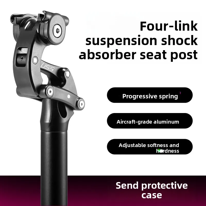 apply to Mountain Bike Shock Absorber Seat Post, Off-Road & Gravel Bike Shock Seat Tube