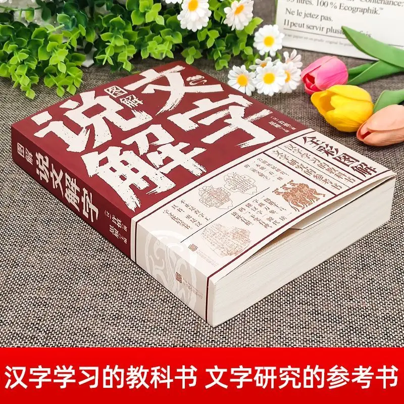 Illustrated Color Images, Explanatory Texts, And Character Explanations Ancient Chinese Dictionary Of Chinese Characters Libros