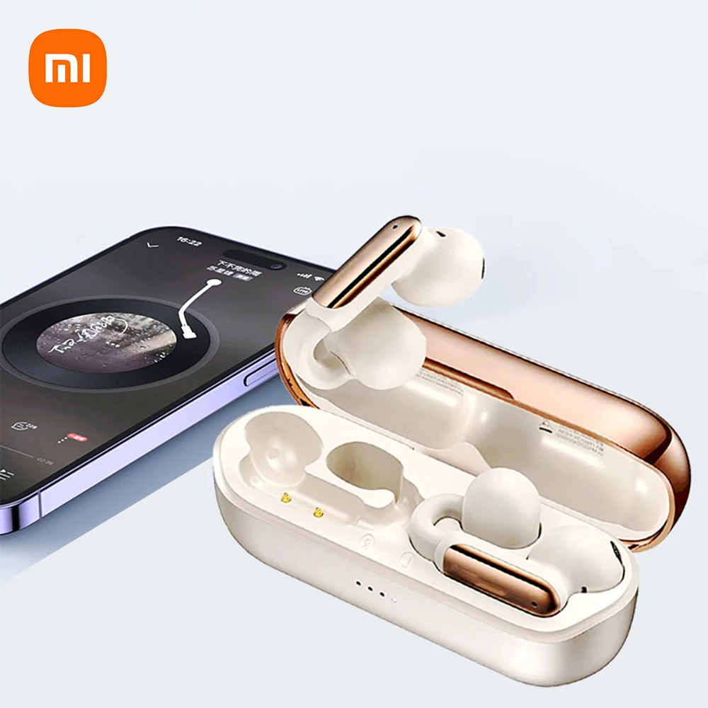 Xiaomi mijia ows clip-on fone de ouvido sem fio bluetooth fones de ouvido baixa latência enc cancelamento de ruído longa vida jogos fone de ouvido casual