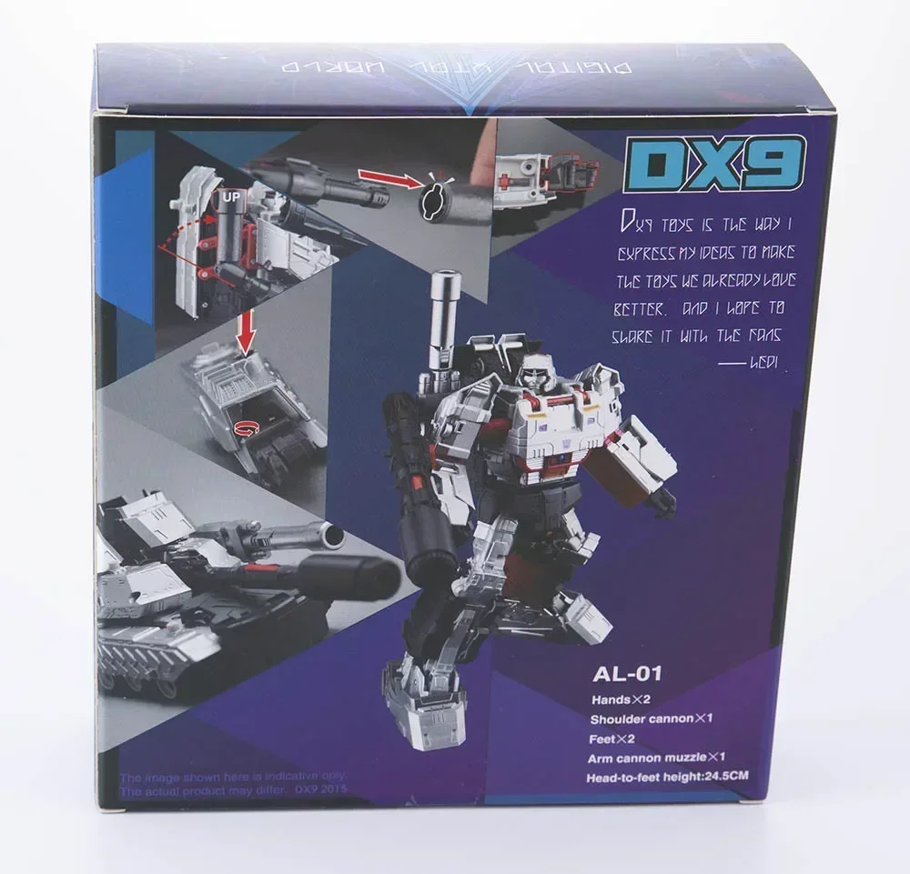 

In Stock New Transformation Toy DX9 Toy Upgrade Kit AL-01 AL01 Accessory Laboratory for IDW Leader Mega Action Figure Gift