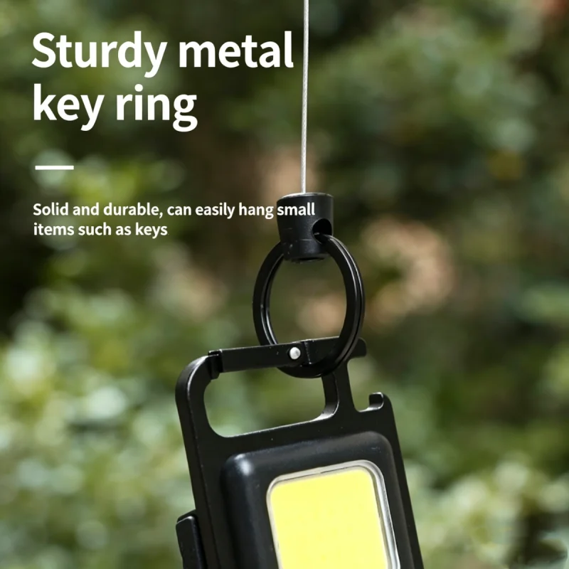 Multifunctional Retractable Anti-lost Rope, Outdoor Camping Steel Wire Pull Buckle Tactical Elastic Key Chain Portable Tool Hold