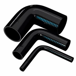 90 Degree Elbow General Silicone Coolant Intercooler Turbo Air Pipe Tube Hose ID 7mm 8mm 10mm 11mm 13mm 16mm 19mm 22mm 25mm 28mm