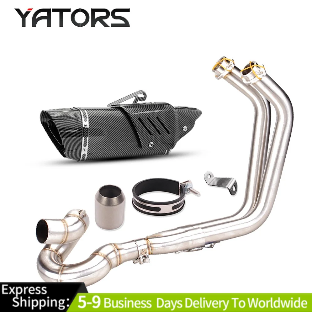 

Fit for Kawasaki Ninja 650/Z650/ER6F/N 2012-2023 Full Exhaust System Header Pipe Exhausts Pipes