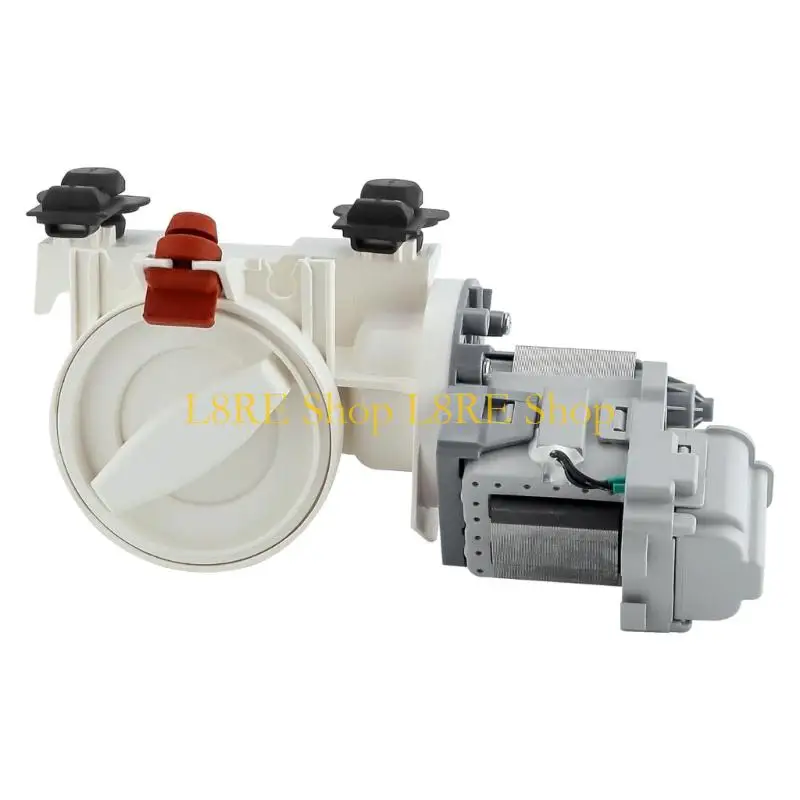 L8RE Clog Resistant Washer Drain Plastic Texture for Front Load Machines 8181684