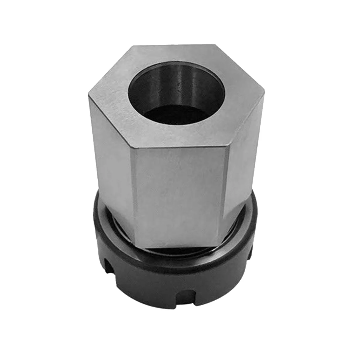 1PCS Hard Steel Hex Collet Chuck Block Chuck Collet Holder for Lathe Engraving Machine ER40