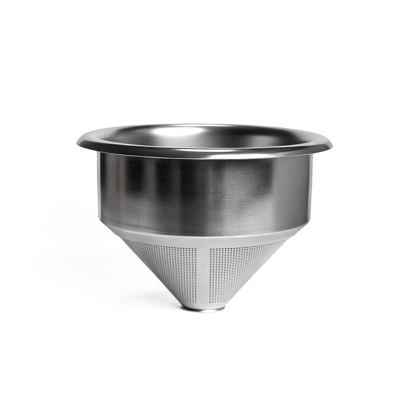 58mm Filter Basket Portafilter Basket Coffee Filter Fine Mesh Tapered Bottomless Filter for Tampers and Bottomless Portafilter