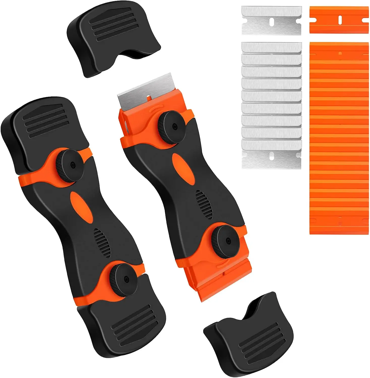 Plastic /Metal Razor Blade Scraper Edge Removal Tool with Blade Label Sticker Decal Removal Car Window Tint Vinyl Application