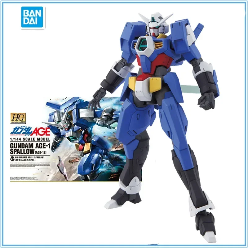 

BANDAI HG 1/144 AGE-1S GUNDAM AGE-1 SPARROW MOBILE SUIT GUNDAM TOYS HIGHLY PLAYABLE ASSEMBLY TOYS GIFT COLLECTIBLE MODEL