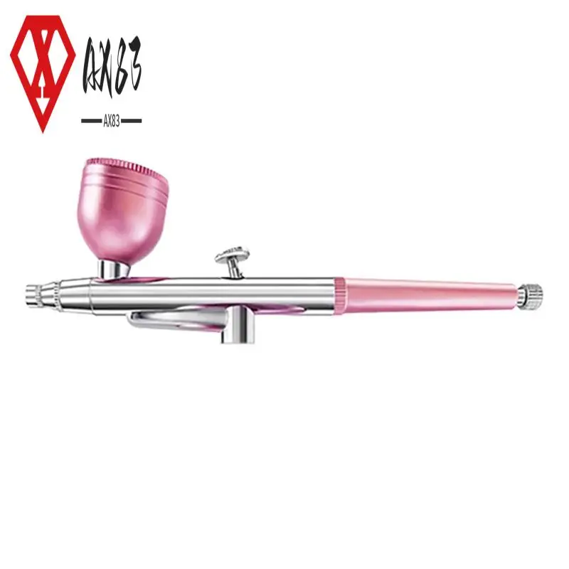 

AX83-Portable Single Action Airbrush 0.3Mm Nozzles Spray Airbrush Pen For Model Cake Nail Car Painting Beauty Inkjet