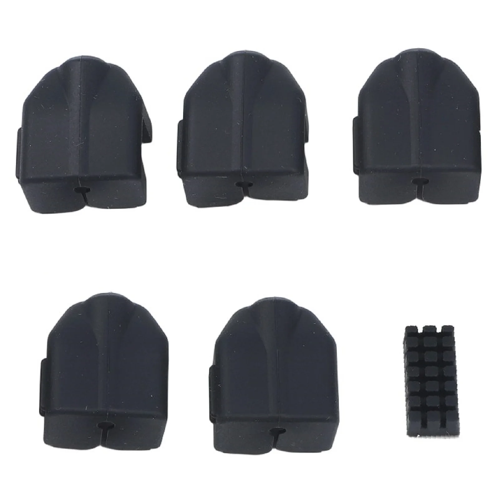 5Pcs Silicone Nozzle Socks And Cleaning Brush Set For Flashforge AD5X 3D Print High Temperature Heat Insulation Accessories