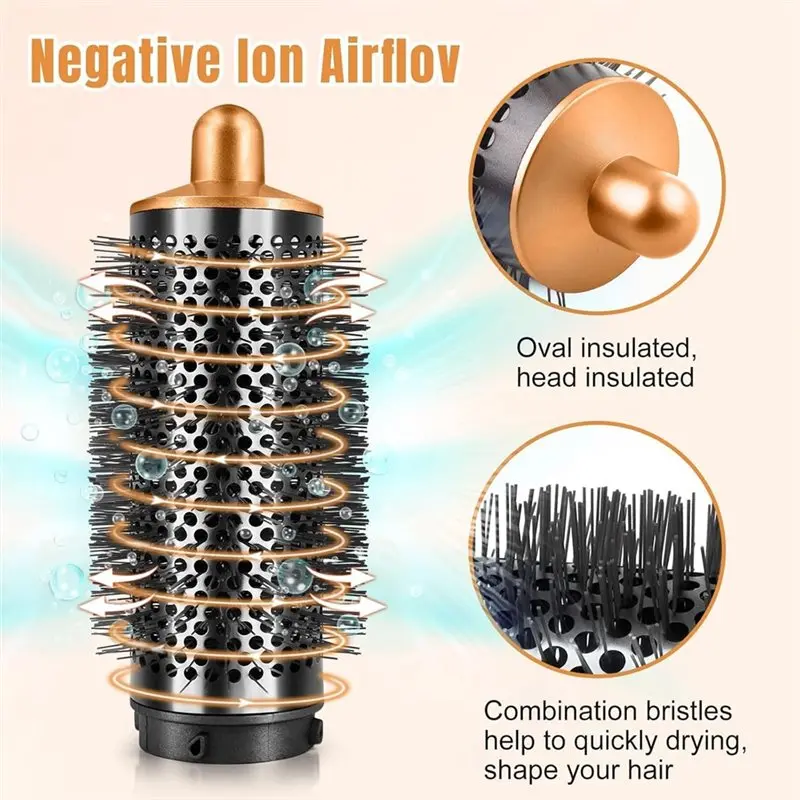 L73A 2025-فرشاة تكثيف مستديرة لمرفق مكواة فرد الشعر دايسون اير راب لملحقات دايسون اير راب