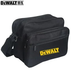 Dewalt-Kit de herramientas de taladro eléctrico, bolsa de herramientas de lona engrosada, bolsas cruzadas