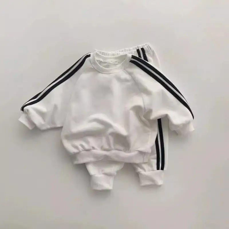 

Autumn New Children Long Sleeve Clothes Set Baby Girl Casual Sweatshirt + Pants 2pcs Suit Kids Gym Suit Boys Sports Outfits