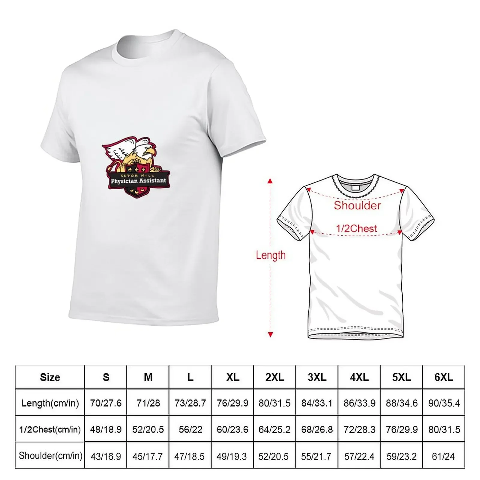 Seton Hill University Physician Assistant T-Shirt plain basketball graphic tees men workout shirt