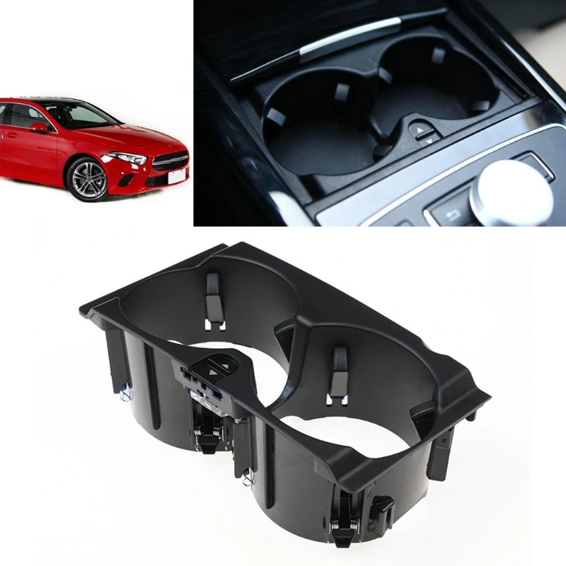 Car Front Cup Holder Fits for Benz W212 E-Class 2013 A2126800110 Vehicle Replaceable Parts Drink Water Storage