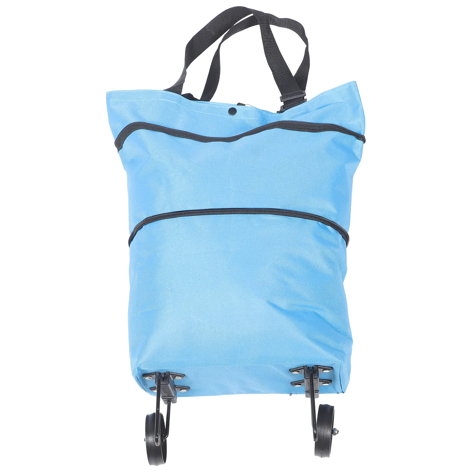 

Folding Grocery Large Grocery With Wheel Shopping Bag Wheel Large Capacity Collapsible Trolley Bag for Shopping