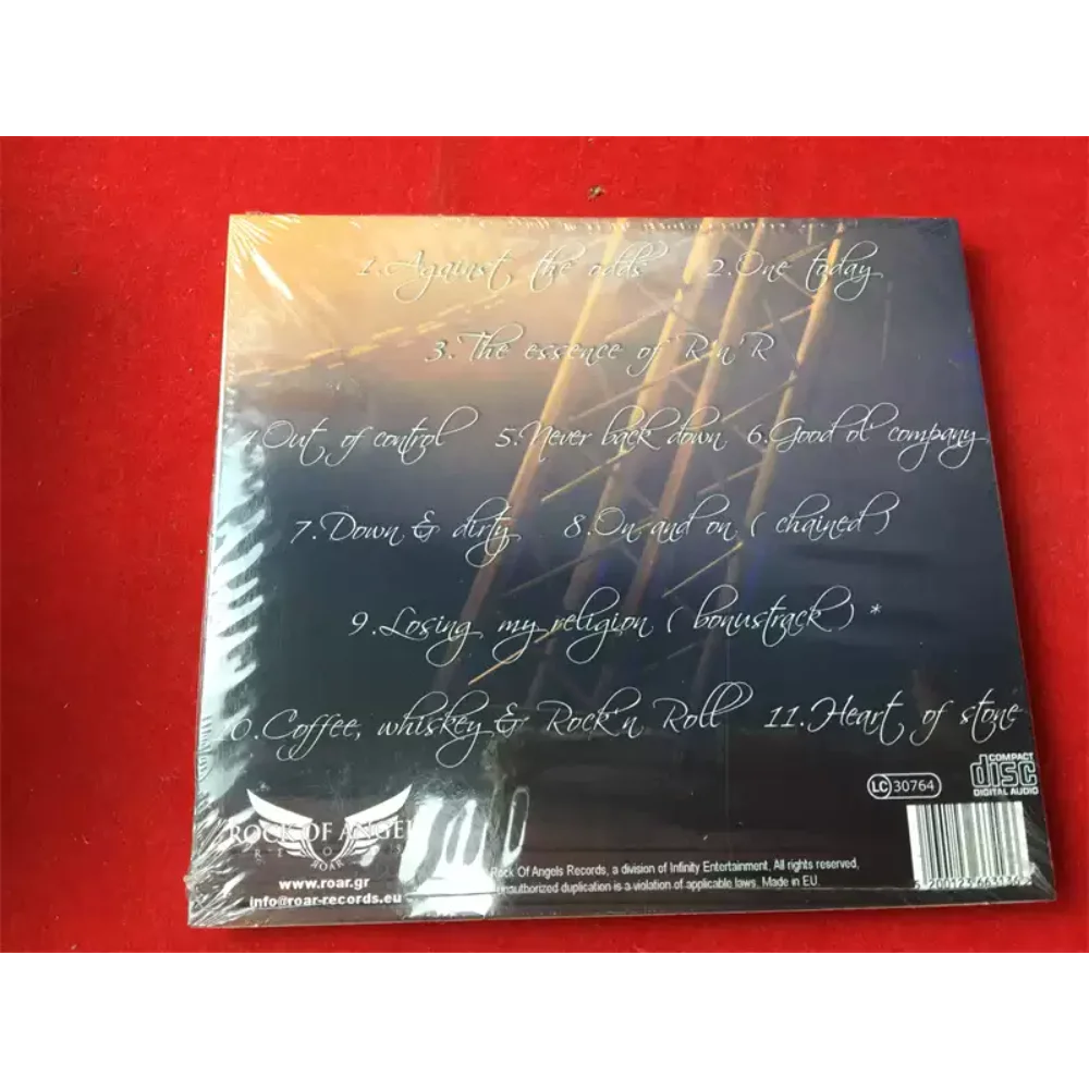 CDSainted Sinners Taste It: Hard Rock Base + Blues Guitar Riff, Prelude Scratching Ears, Lead Singer's Voice Is Rough and Tense