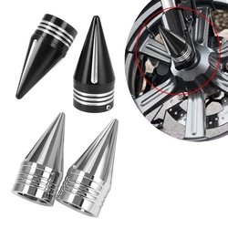 Front Axle Nut Covers Aluminum Alloy 2pcs Front Axle Nut Cover 3.6 Inches Front Axle Cover For Harleys Touring Fat Boys Road