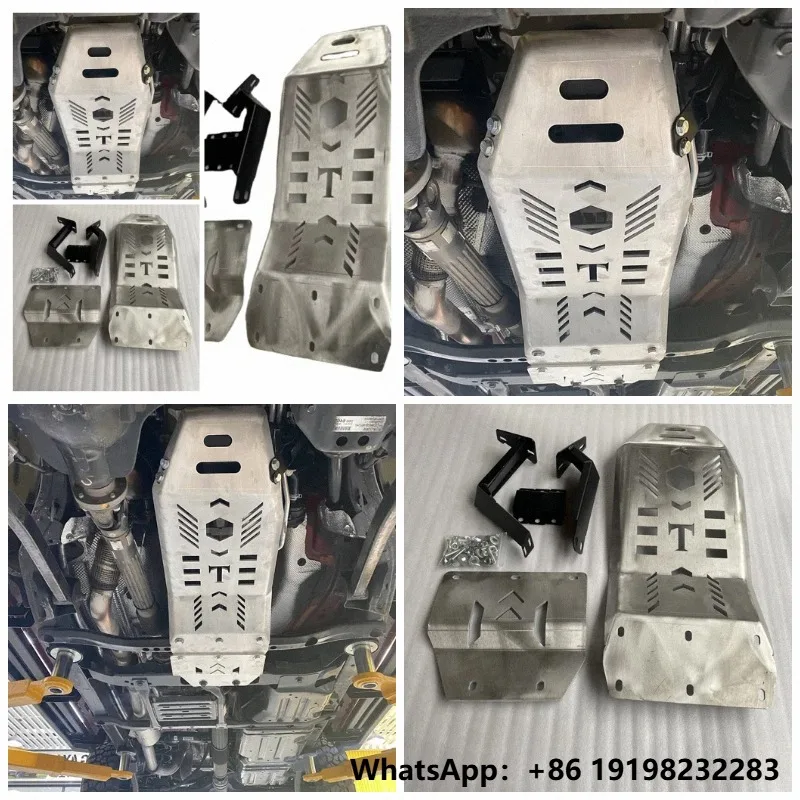 Skid Plate Cover Engine and Gearbox Guard Replacement for Wrangler JL 2018+
